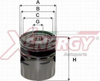 AP XENERGY X1595402 - Yağ filtri furqanavto.az