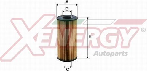 AP XENERGY X1596662 - Yağ filtri furqanavto.az