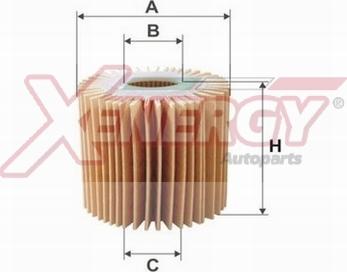 AP XENERGY X1596851 - Yağ filtri furqanavto.az