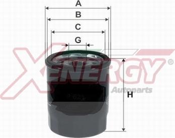 AP XENERGY X159621 - Yağ filtri furqanavto.az