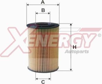 AP XENERGY X1596744 - Yağ filtri furqanavto.az