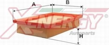AP XENERGY X1590181 - Hava filtri furqanavto.az