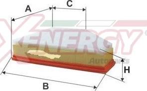 AP XENERGY X1590329 - Hava filtri furqanavto.az