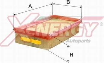 AP XENERGY X1591906 - Hava filtri furqanavto.az