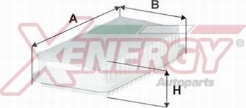 AP XENERGY X1591426 - Hava filtri furqanavto.az