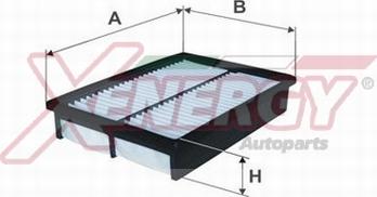 AP XENERGY X1591132 - Hava filtri furqanavto.az