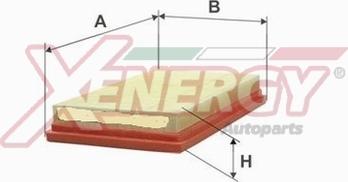 AP XENERGY X1591241 - Hava filtri furqanavto.az