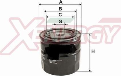 AP XENERGY X156110 - Yağ filtri furqanavto.az