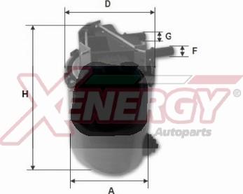 AP XENERGY X1509500 - Yanacaq filtri furqanavto.az