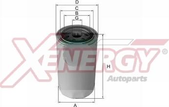 AP XENERGY X1510800 - Yağ filtri furqanavto.az