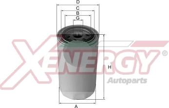 AP XENERGY X1510801 - Yağ filtri furqanavto.az