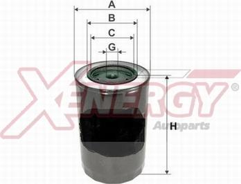 AP XENERGY X1510701 - Yağ filtri furqanavto.az