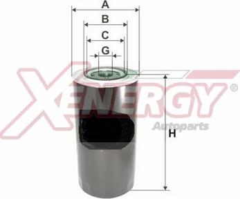 AP XENERGY X1512001 - Yağ filtri furqanavto.az