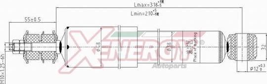 AP XENERGY X152553 - Amortizator furqanavto.az