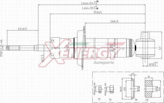 AP XENERGY X165343 - Amortizator furqanavto.az