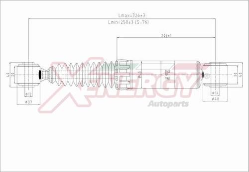 AP XENERGY X166341 - Amortizator furqanavto.az