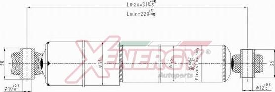 AP XENERGY X100444 - Amortizator furqanavto.az