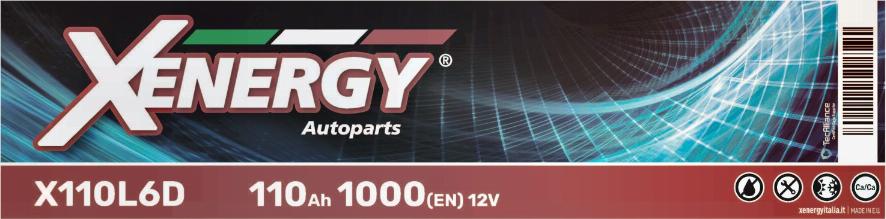 AP XENERGY X110L6D - Başlanğıc batareyası furqanavto.az