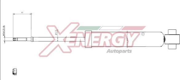 AP XENERGY X189349 - Amortizator furqanavto.az