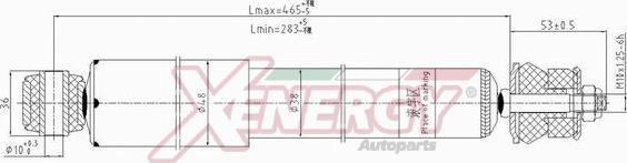 AP XENERGY X135443 - Amortizator furqanavto.az