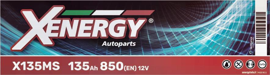 AP XENERGY X135MS - Başlanğıc batareyası furqanavto.az