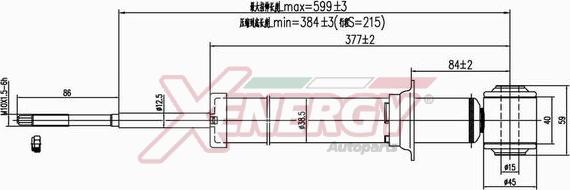 AP XENERGY X841341 - Amortizator furqanavto.az