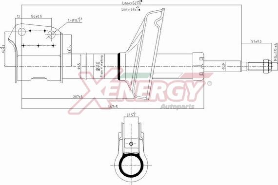 AP XENERGY X848333 - Amortizator furqanavto.az