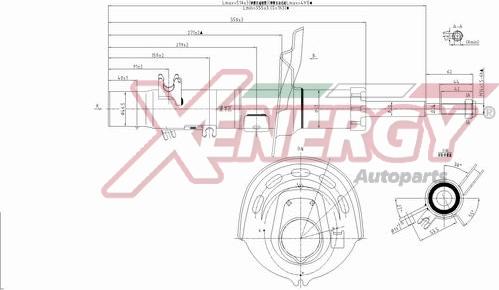 AP XENERGY X8003333 - Amortizator furqanavto.az