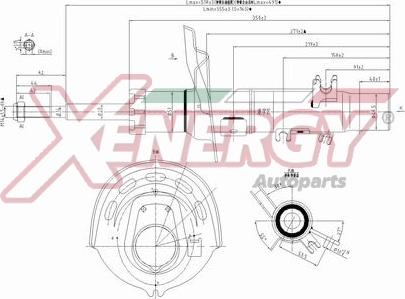 AP XENERGY X8002333 - Amortizator furqanavto.az