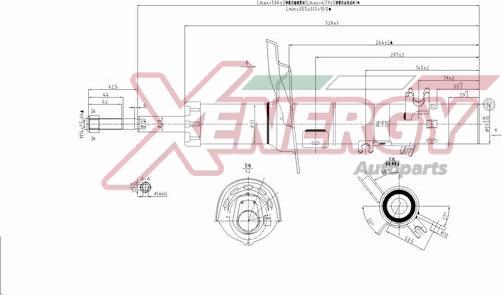 AP XENERGY X8014333 - Amortizator furqanavto.az