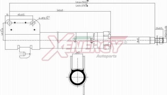 AP XENERGY X801332 - Amortizator furqanavto.az