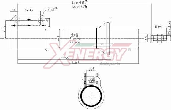 AP XENERGY X808333 - Amortizator furqanavto.az