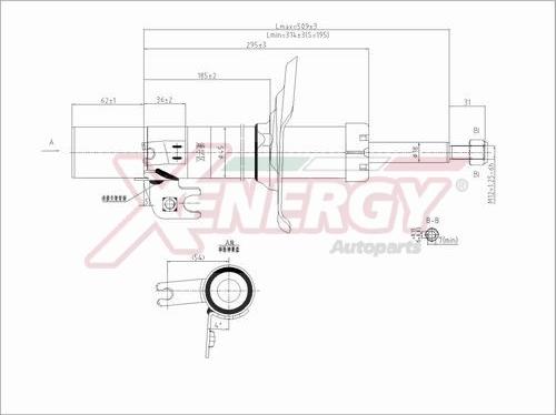 AP XENERGY X808332 - Amortizator furqanavto.az