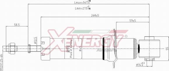 AP XENERGY X815341 - Amortizator furqanavto.az