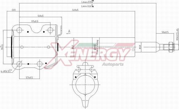 AP XENERGY X810335 - Amortizator furqanavto.az