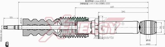 AP XENERGY X817341 - Amortizator furqanavto.az