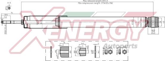 AP XENERGY X340553 - Amortizator furqanavto.az