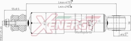 AP XENERGY X299344 - Amortizator furqanavto.az