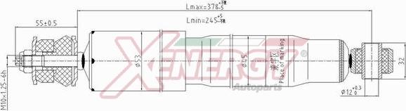 AP XENERGY X298344 - Amortizator furqanavto.az