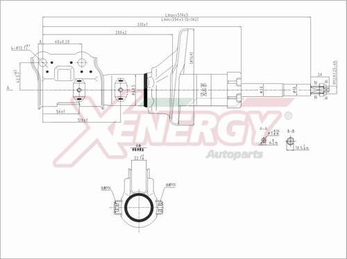 AP XENERGY X299333 - Amortizator furqanavto.az