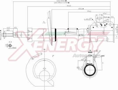 AP XENERGY X740339 - Amortizator furqanavto.az