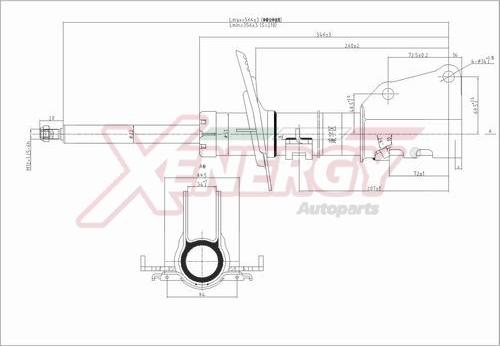 AP XENERGY X766339 - Amortizator furqanavto.az