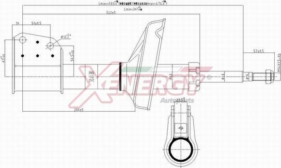 AP XENERGY X707633 - Amortizator furqanavto.az