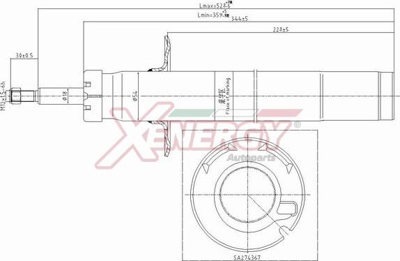 AP XENERGY X717341 - Amortizator furqanavto.az