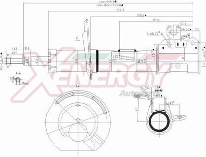 AP XENERGY X739339 - Amortizator furqanavto.az