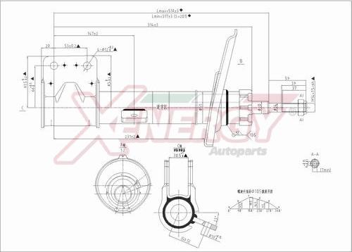 AP XENERGY X734338 - Amortizator furqanavto.az