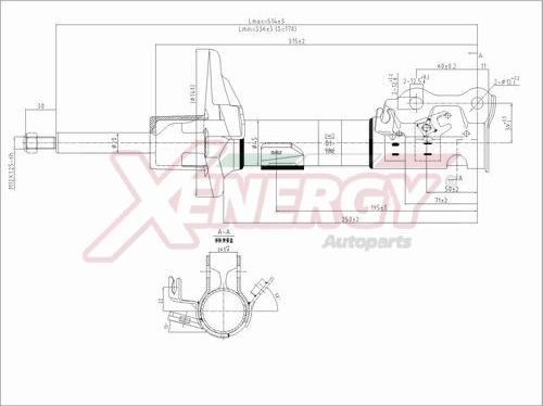 AP XENERGY X731338 - Amortizator furqanavto.az