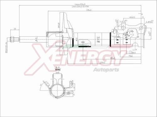 AP XENERGY X732338 - Amortizator furqanavto.az