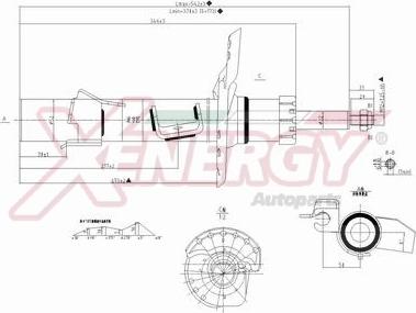 AP XENERGY X721339 - Amortizator furqanavto.az