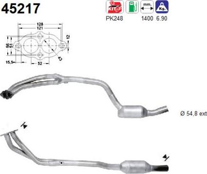 AS 45217 - Katalitik çevirici furqanavto.az